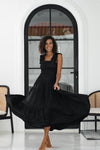 The Frances Dress - Silky Black