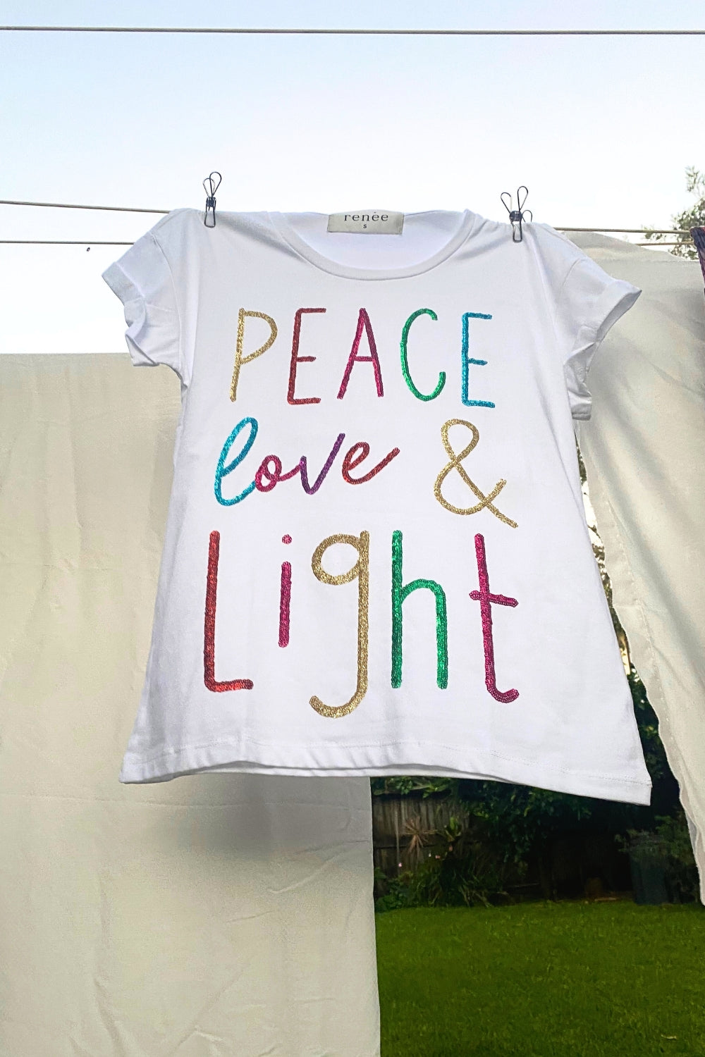 Peace Love and Light Tee