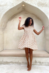 Babydoll Isabella Dress - Neapolitan Blooms