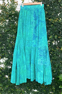 The Elizabeth Maxi Skirt - The Turquoise Sea
