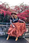 The Jools Skirt - Terracotta