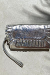 Hold me closer clutch - Silver Metallic