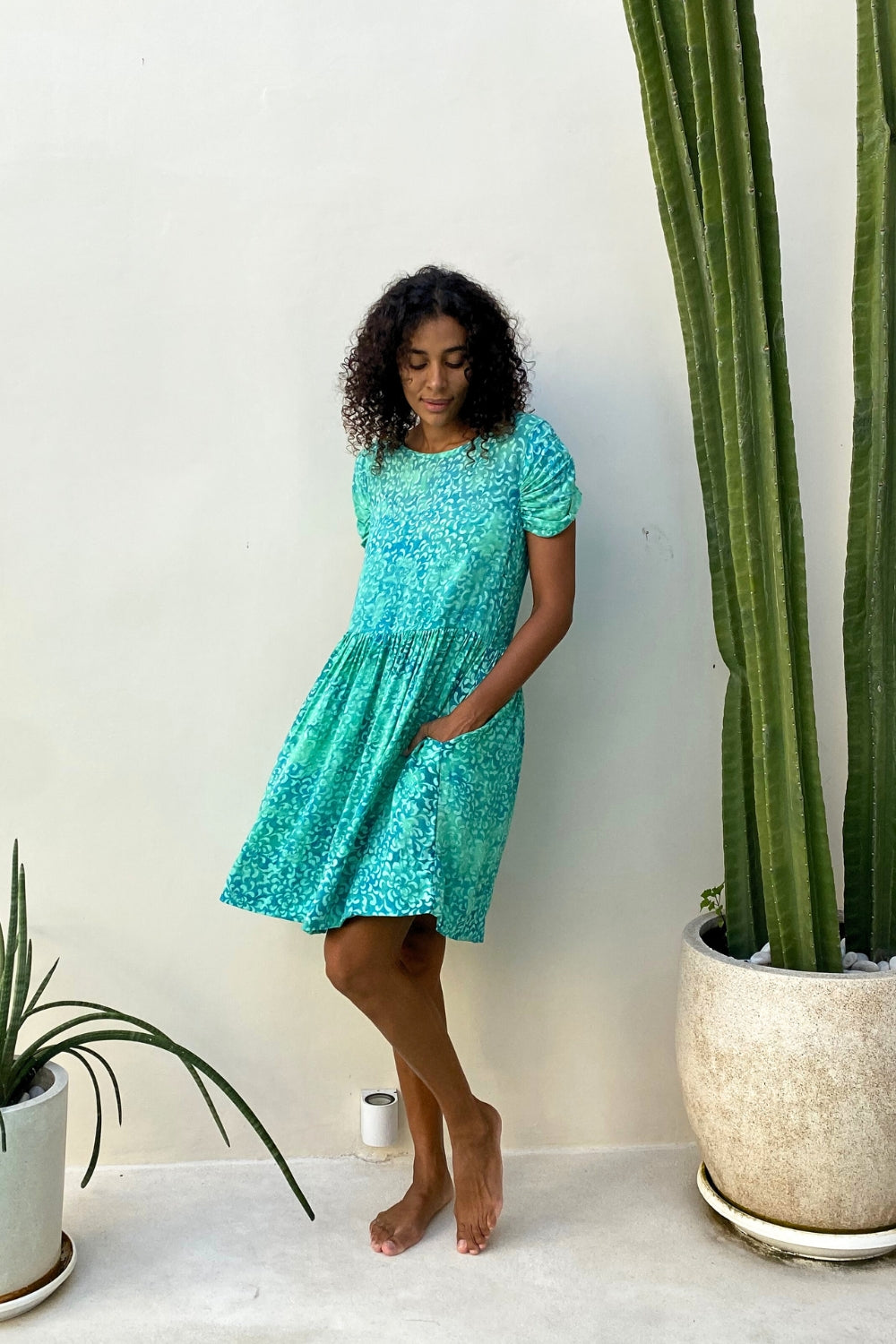 Babydoll Juliet Dress - The Turquoise Sea