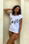 love tee - White and Stone