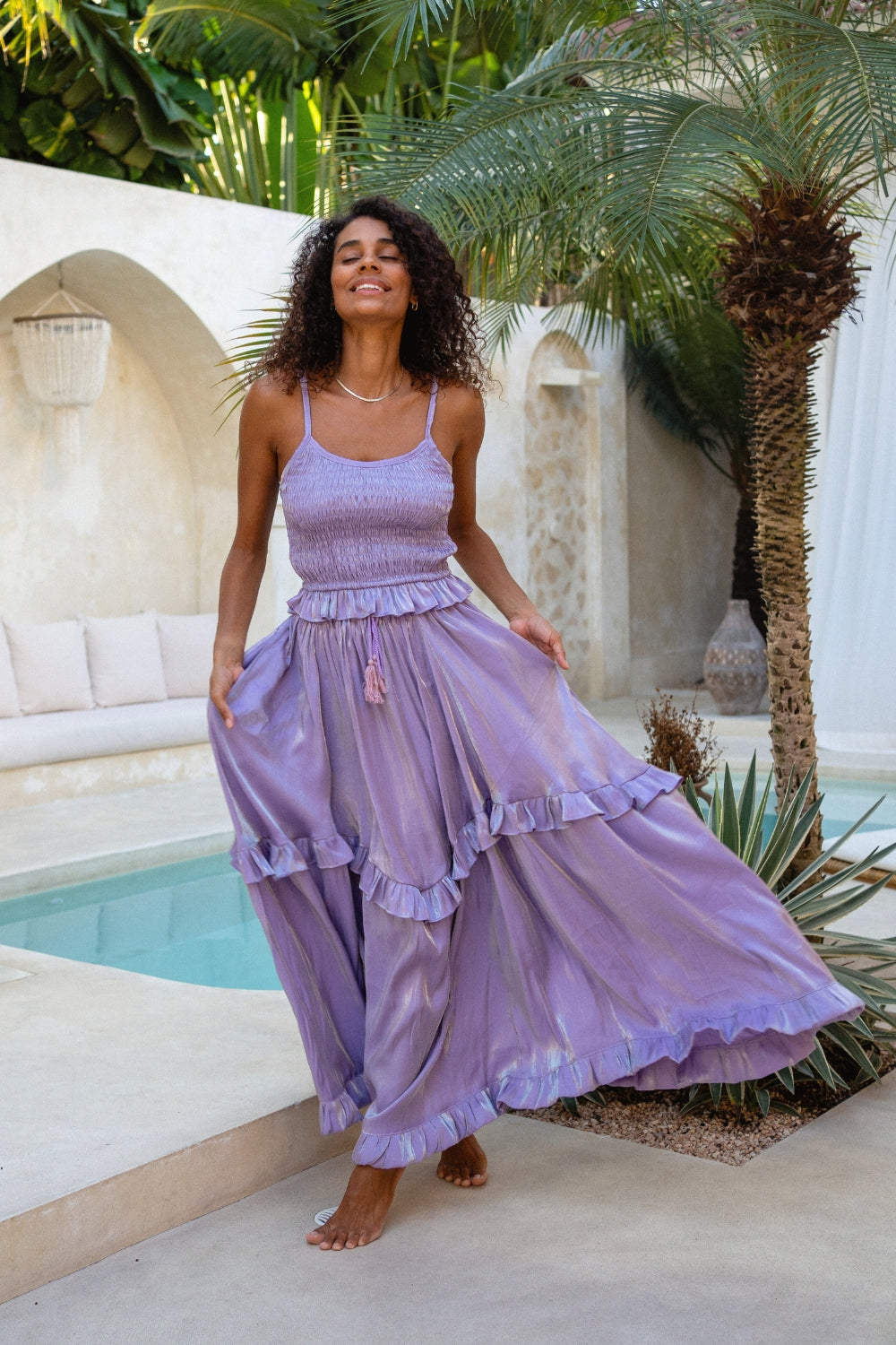 The Jools Skirt - LAVENDER HAZE