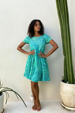 Babydoll Juliet Dress - The Turquoise Sea