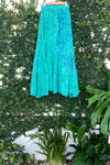 The Elizabeth Maxi Skirt - The Turquoise Sea