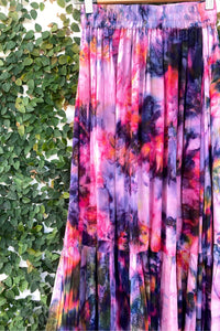 The Elizabeth Maxi Skirt - Galaxy Supernova
