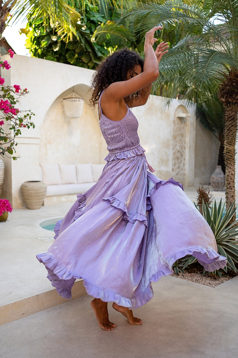 The Jools Skirt - LAVENDER HAZE