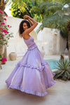 The Jools Skirt - LAVENDER HAZE