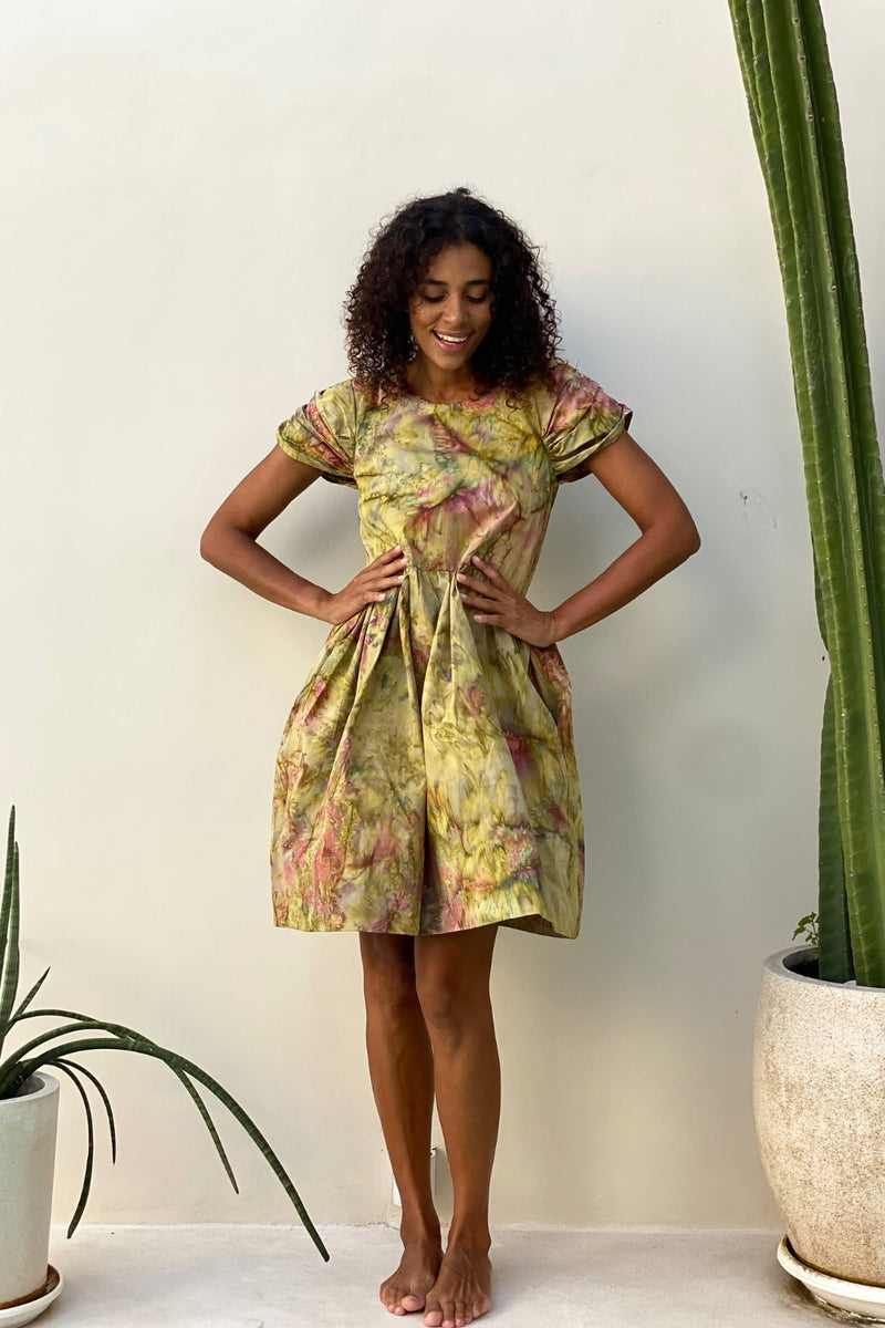 Babydoll Juliet Dress - Mini Length - The Secret Garden
