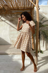 Babydoll Isabella Dress - Neapolitan Blooms