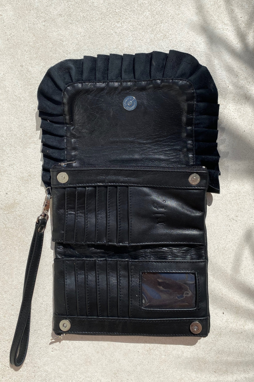 Hold me closer clutch - Black