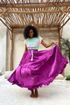 The Jools Skirt - Magenta Burst