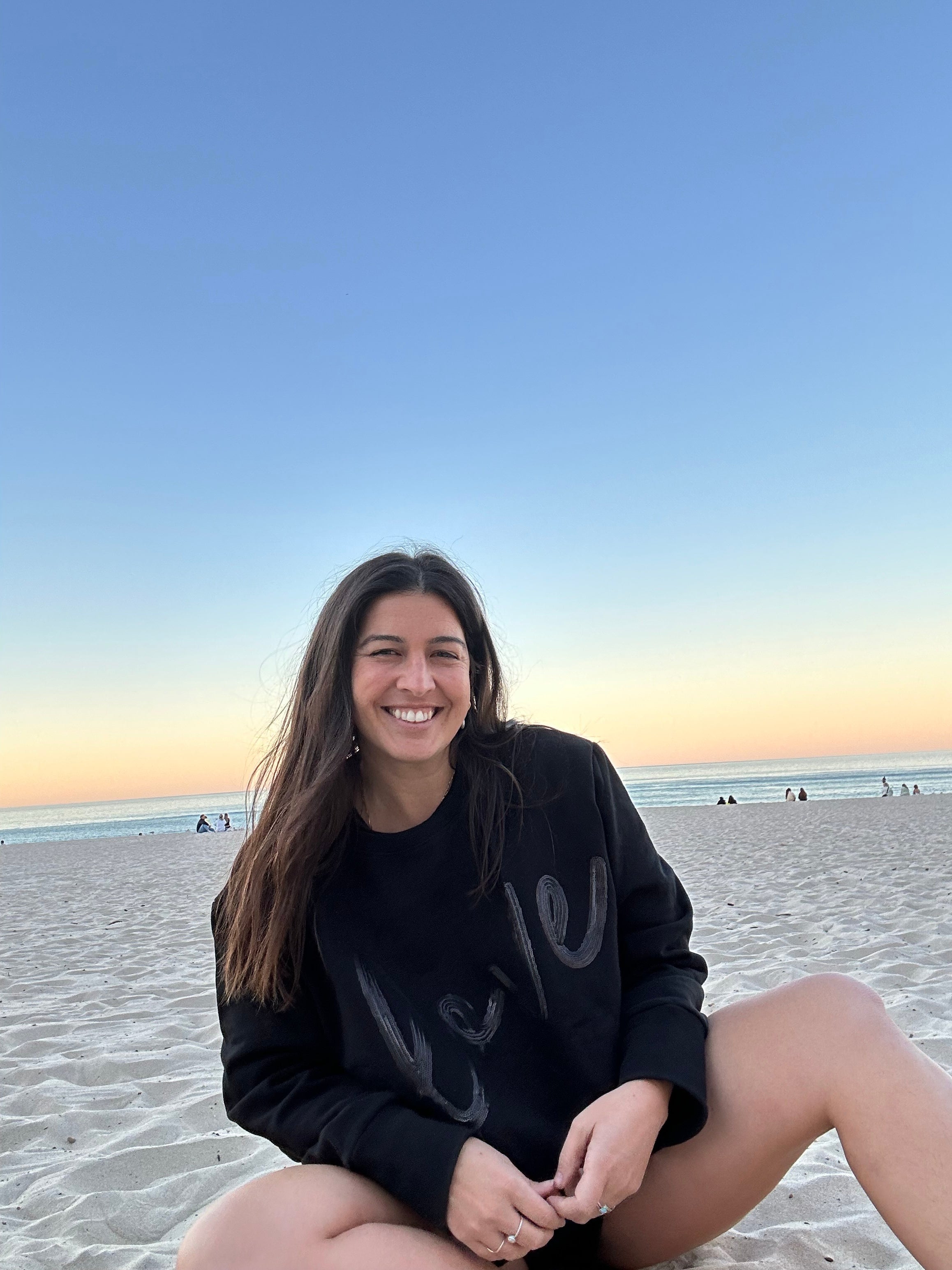 Love Jumper - Black on Black