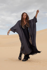 The Chloe Duster - Charcoal - PRE-ORDER