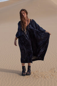 The Renee Dress - Smoke Wash