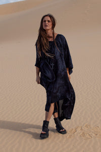 The Renee Dress - Smoke Wash