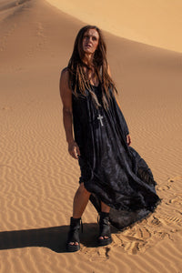 The Seven-Way Kasey Dress - Smoke Wash Rayon - PRE-ORDER