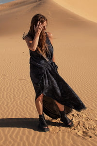 The Seven-Way Kasey Dress - Smoke Wash Rayon - PRE-ORDER