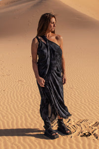 The Seven-Way Kasey Dress - Smoke Wash Rayon - PRE-ORDER