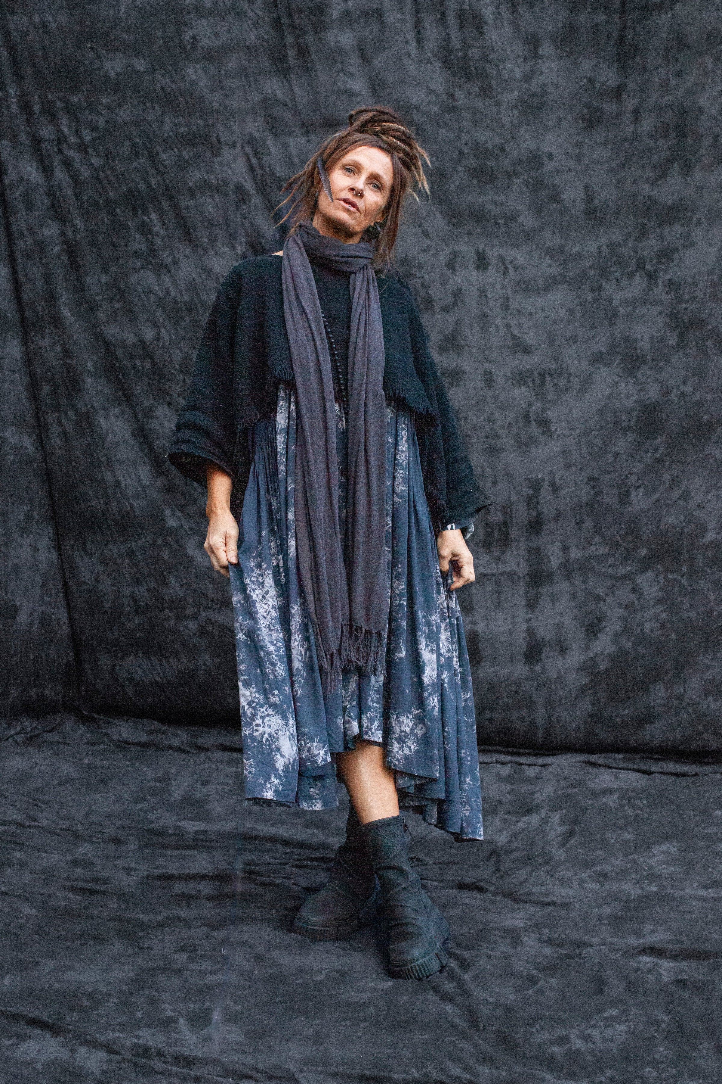 The Forrest Scarf - Charcoal