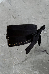 The Steele & Suede belt