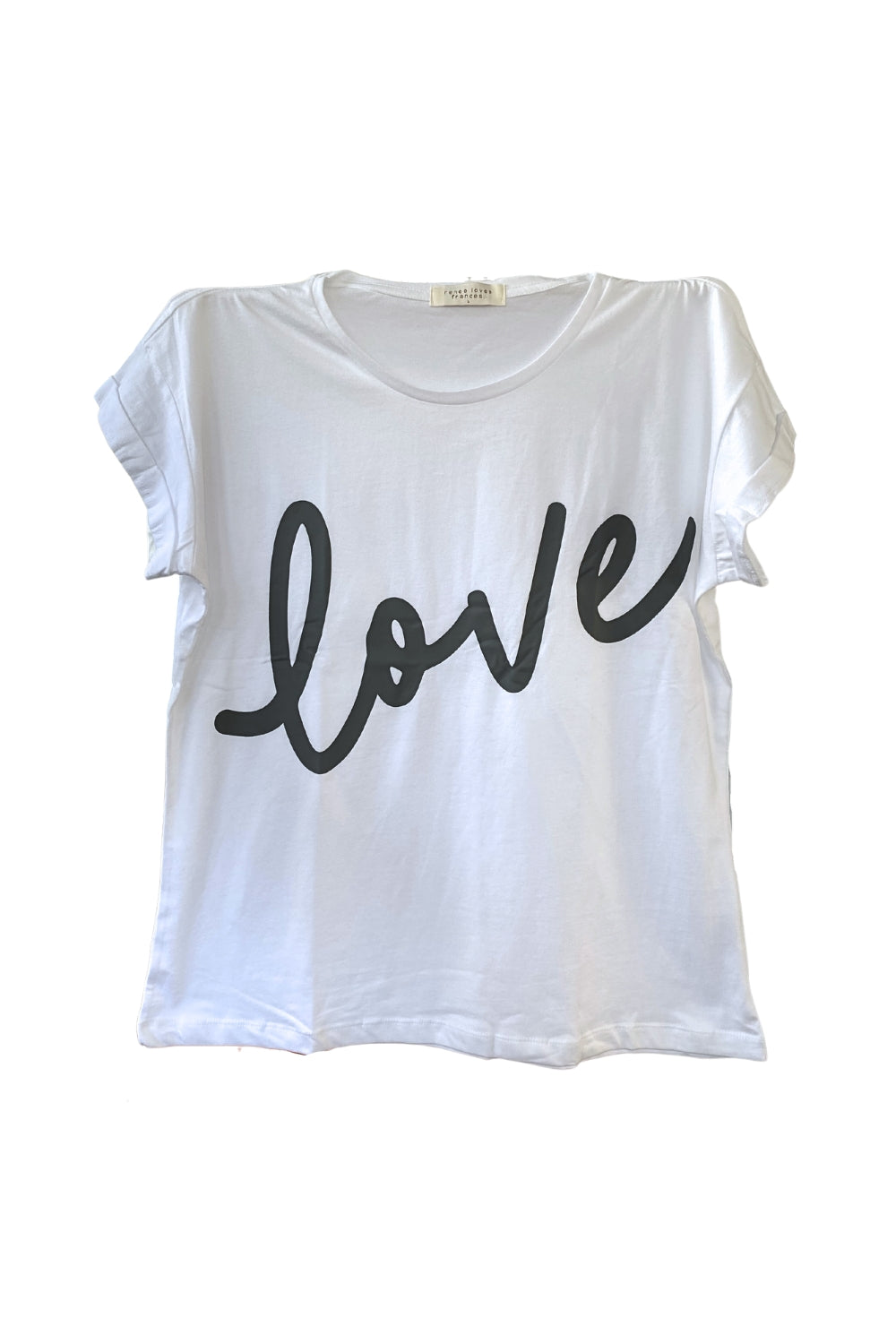 love tee - White and Stone