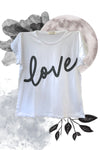 love tee - White and Stone