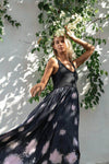 Goddess Maxi Dress - Charcoal - Renee Loves Frances