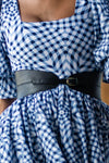 Leather Waist Belt - Black - Renee Loves Frances