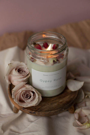 Gypsy Rose Soy Candle - Renee Loves Frances