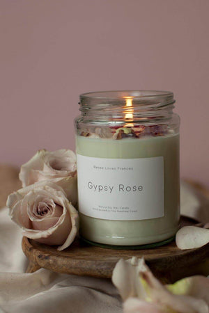 Gypsy Rose Soy Candle - Renee Loves Frances