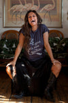 Be Your Own Captain Tee - Grey - Renee Loves Frances