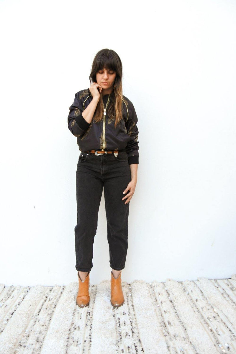 Poetry Bomber Jacket - Renee Loves Frances