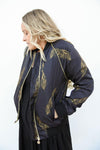 Poetry Bomber Jacket - Renee Loves Frances