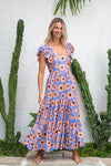 The Dorothy Dress - Periwinkle Blooms