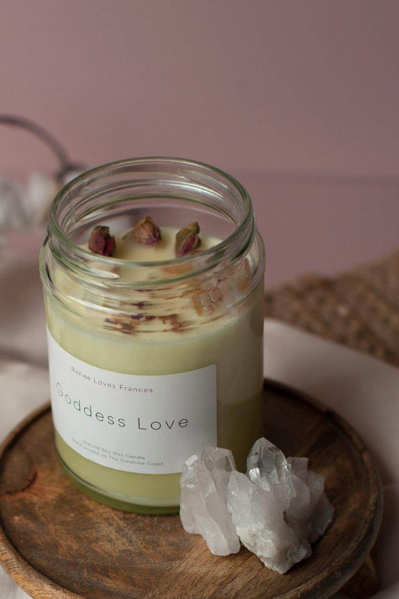 Goddess Love Soy Candle - Renee Loves Frances