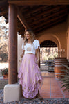 The Kasey Skirt - Blush Pink - Renee Loves Frances