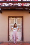 The Kasey Skirt - Blush Pink - Renee Loves Frances