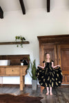 The Poet Dress - Black and Gold - Renee Loves Frances