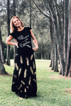 Be Your Own Captain Black Tee - Ladies - Renee Loves Frances