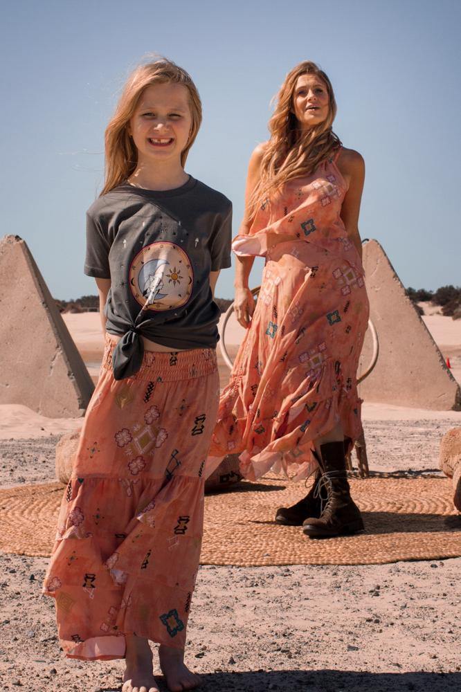 The Poppin Skirt - Captain Print - Renee Loves Frances