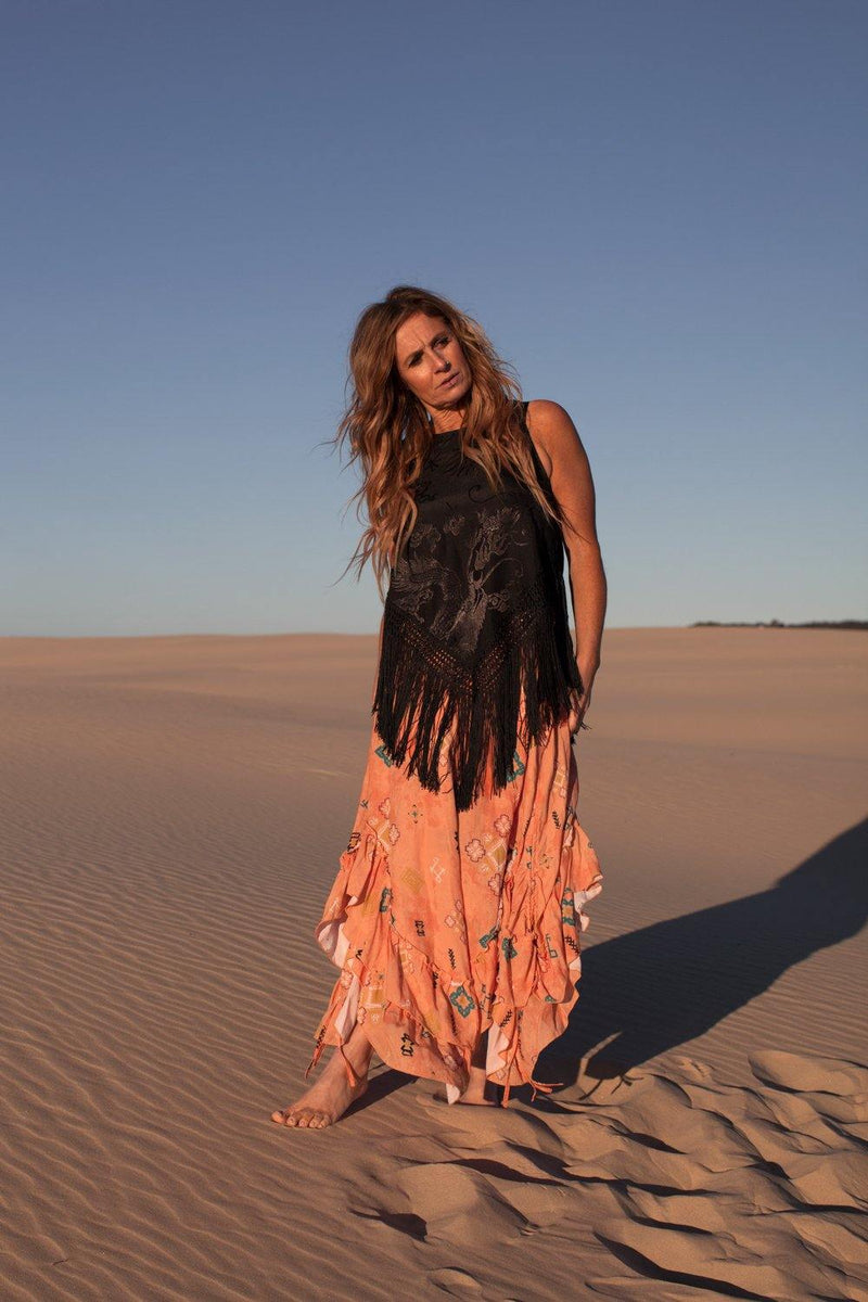 The Dragonfly Tassel Top - Renee Loves Frances