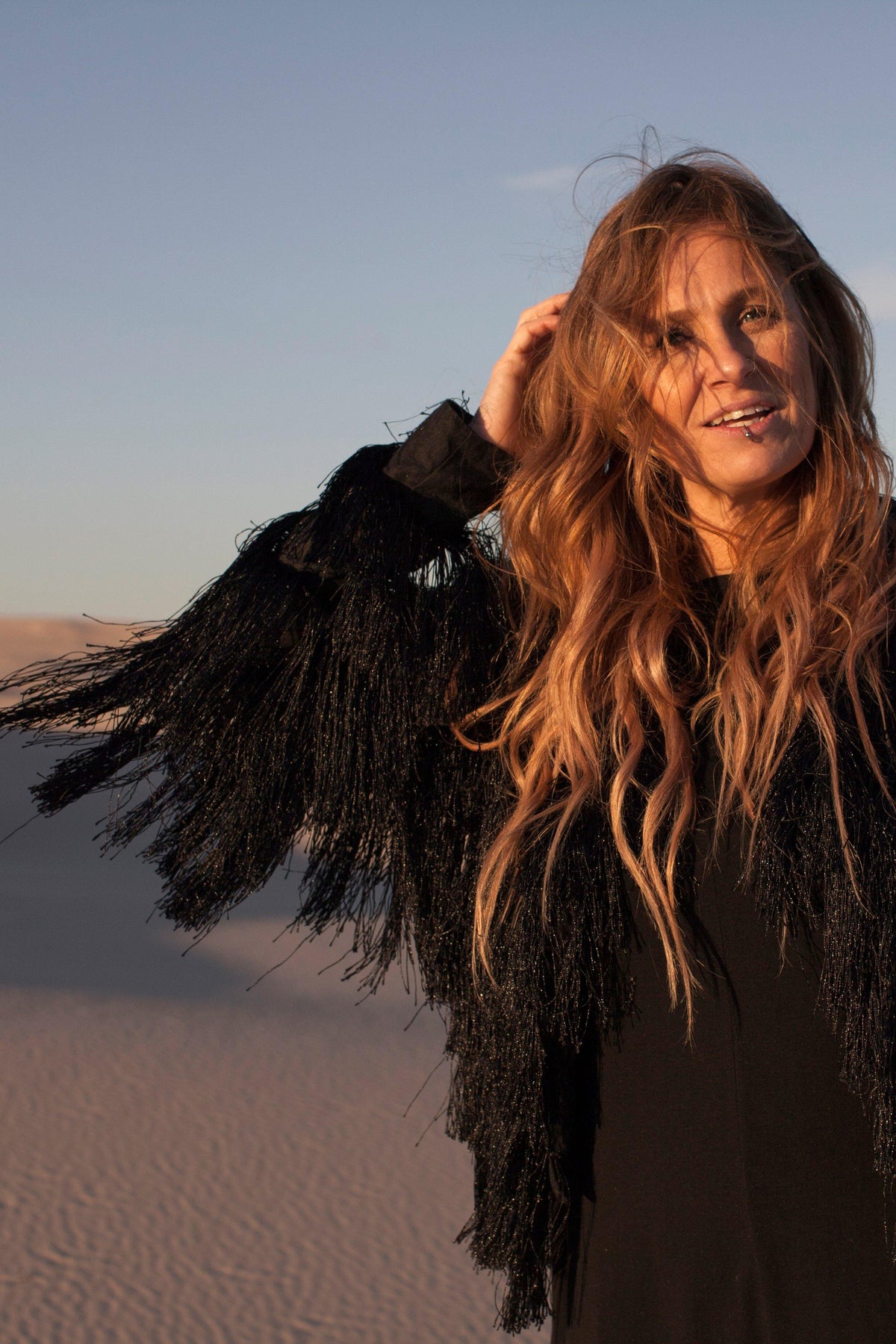 The Pony Tassel Jacket - Black - Renee Loves Frances
