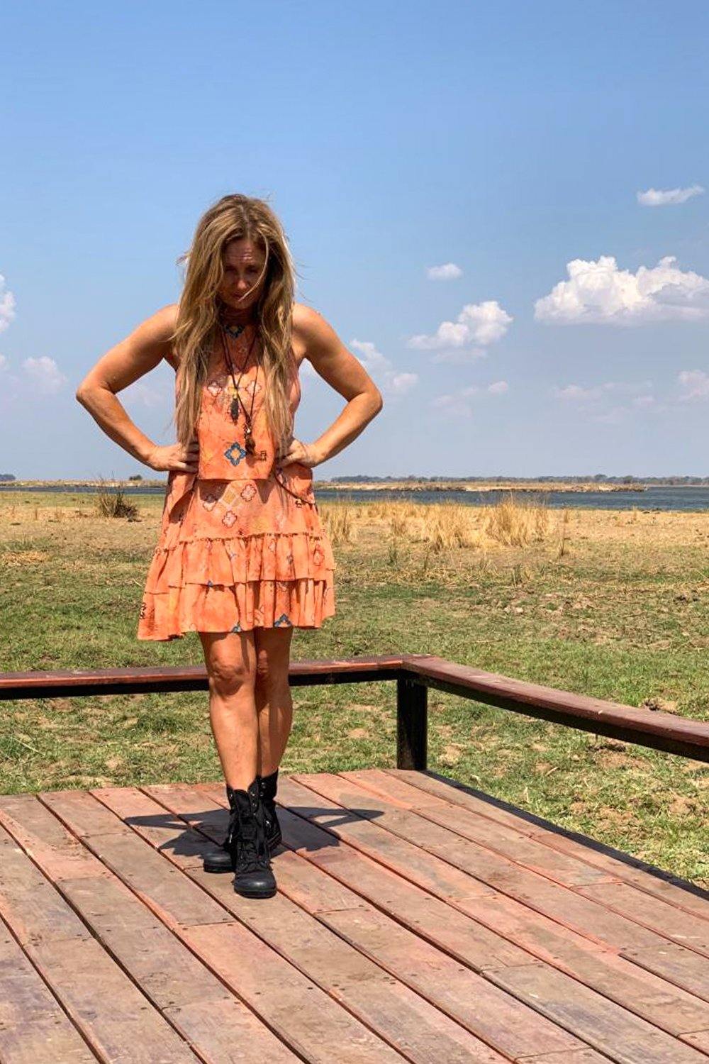 The Gemma Skirt - Captain Print - Renee Loves Frances