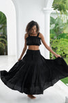 Phoebe Skirt - Silky Black