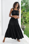 Phoebe Skirt - Silky Black