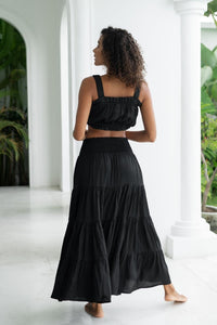 Phoebe Skirt - Silky Black
