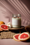 Pink Grapefruit Soy Candle - Renee Loves Frances
